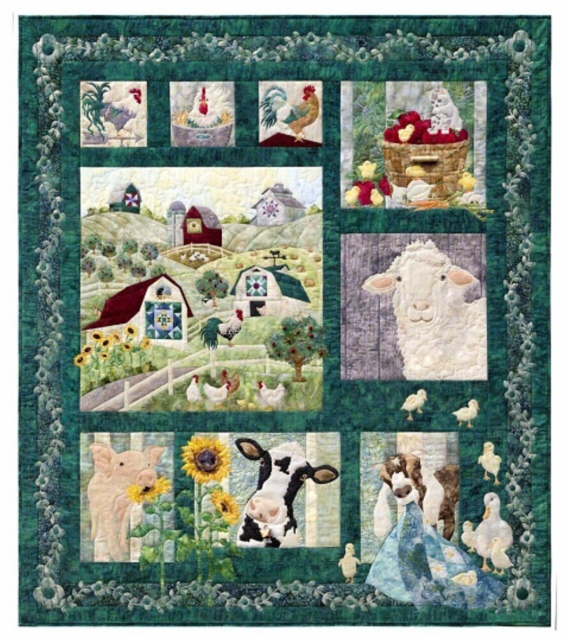 McKenna Ryan Pine Needles And on the Farm Complete 8 Patterns Set